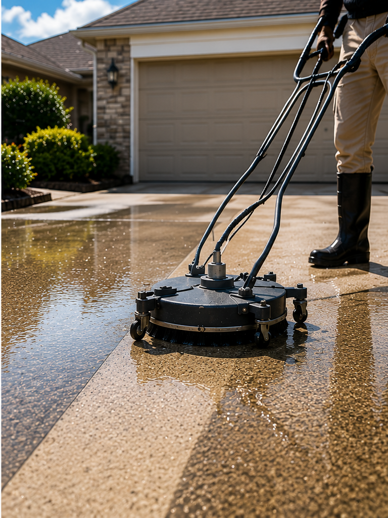 Roof cleaning service
